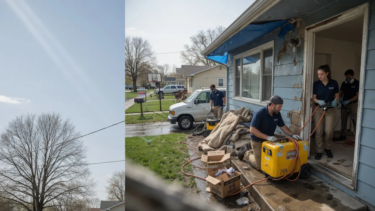 Basement Flood Cleanup in Camden On Gauley, WV near me